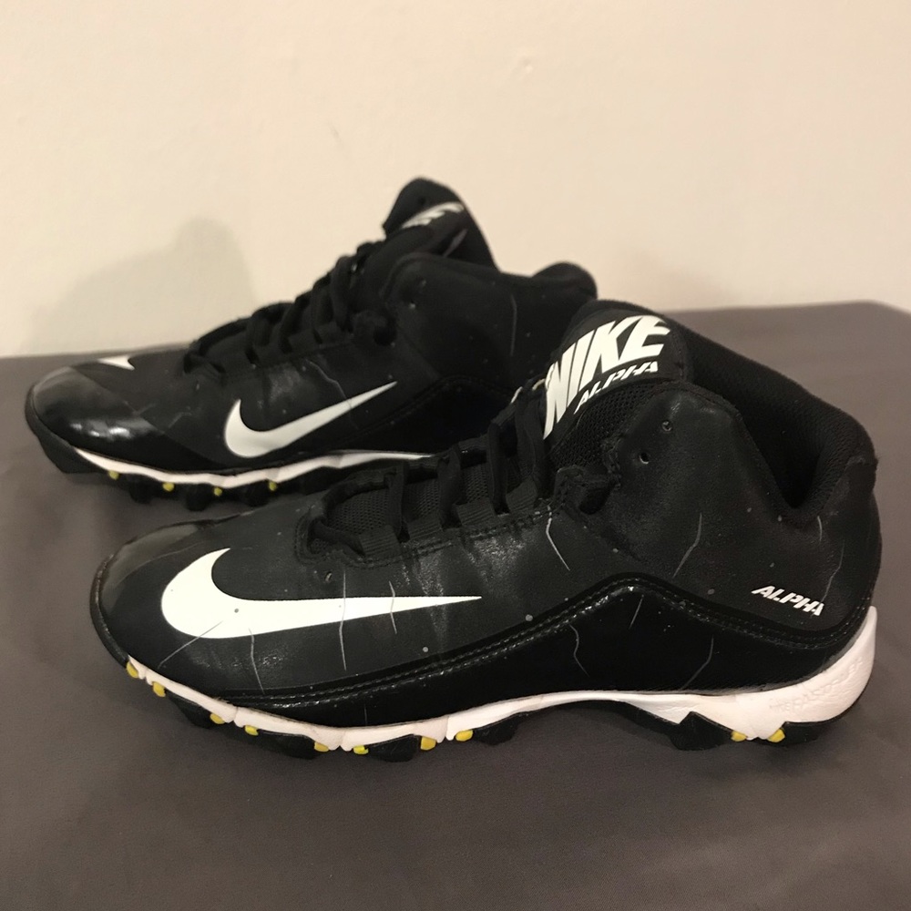 Nike Alpha Shark Fastflex Football Cleats Size 5Y